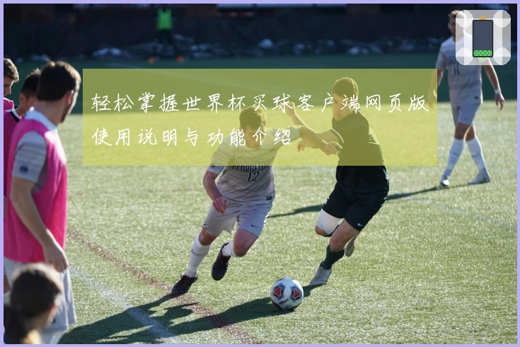 轻松掌握世界杯买球客户端网页版使用说明与功能介绍
